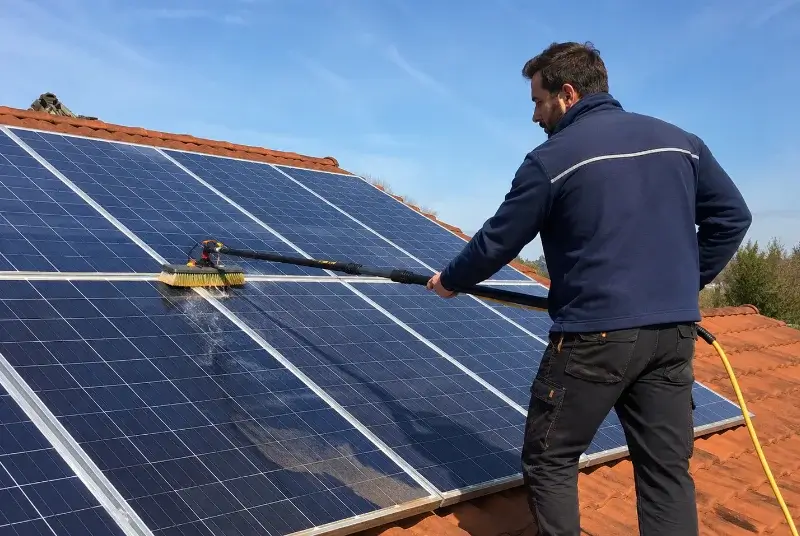 Nettoyage et entretien de panneaux solaires à Capestang